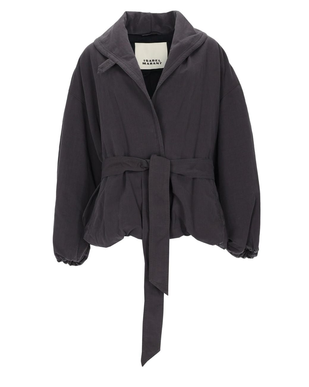 Isabel Marant Black Cappotto "Volinda"