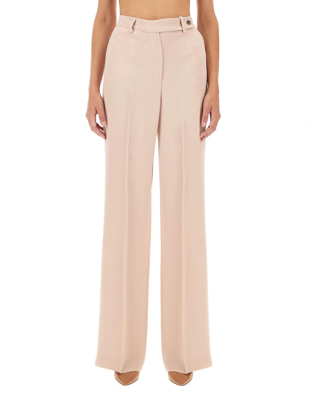 Kiton Natural Satin Pants