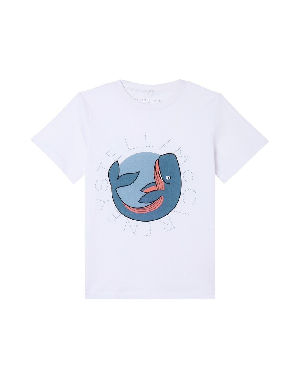 Stella McCartney White "Whale" T-Shirt