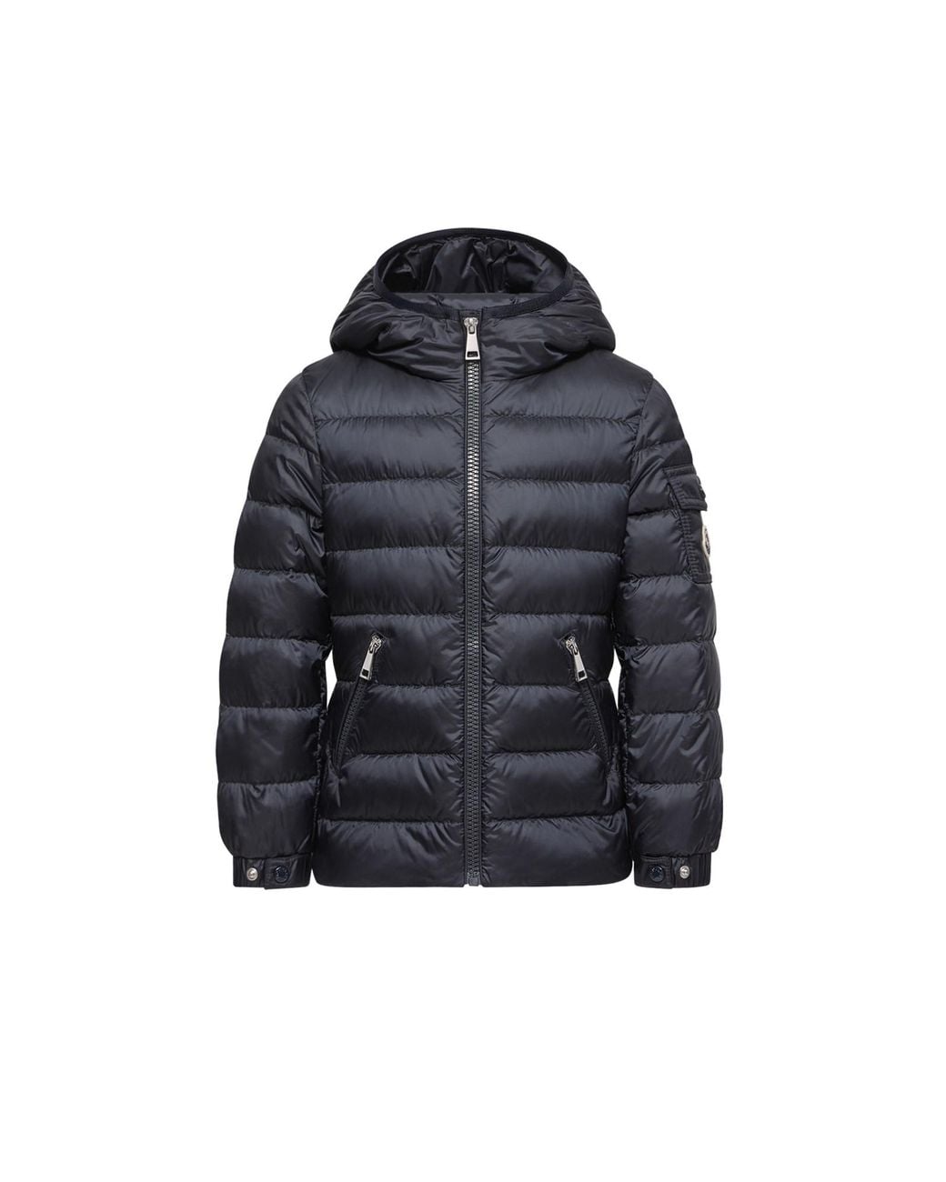 Moncler Blue Girls Lightweight Polyamide Sports Jacket
