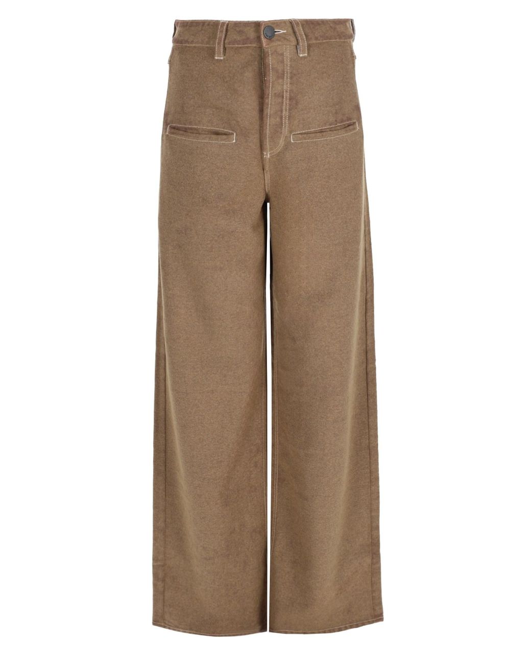 Uma Wang Natural Jeans "Wide Leg"