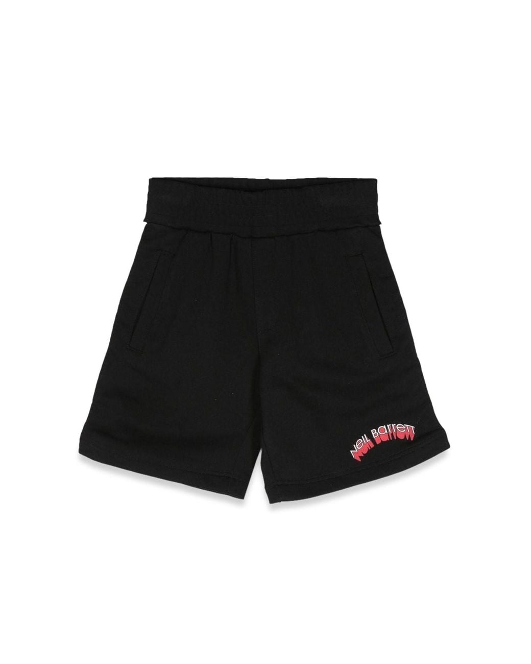 Neil Barrett Black Sweatshirt Bermuda