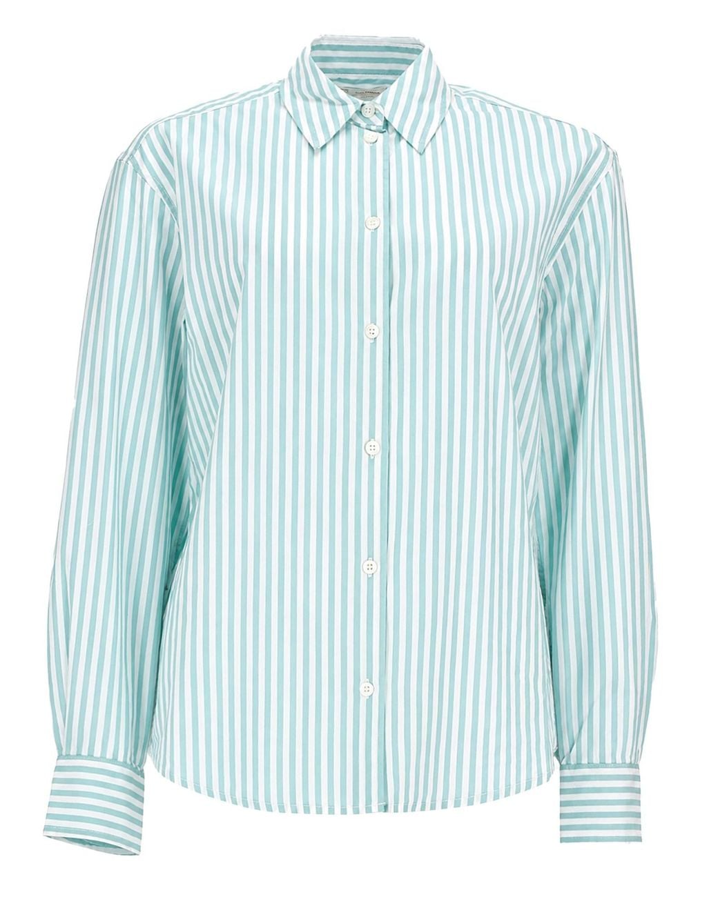 Mc2 Saint Barth Blue Camicia A Righe