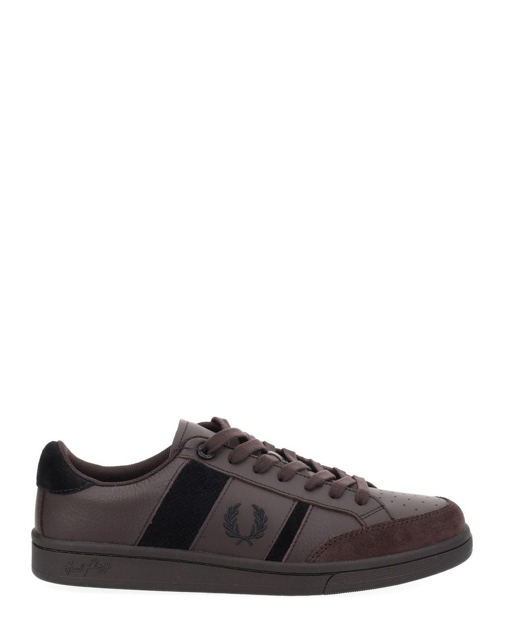 Fred Perry Brown Sneaker "B725" for men