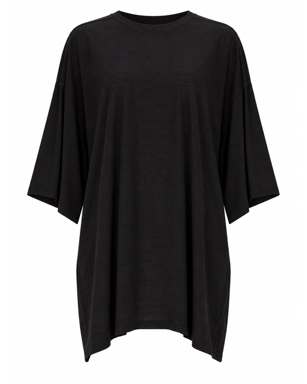 Rick Owens Black T-Shirt "Tommy T"