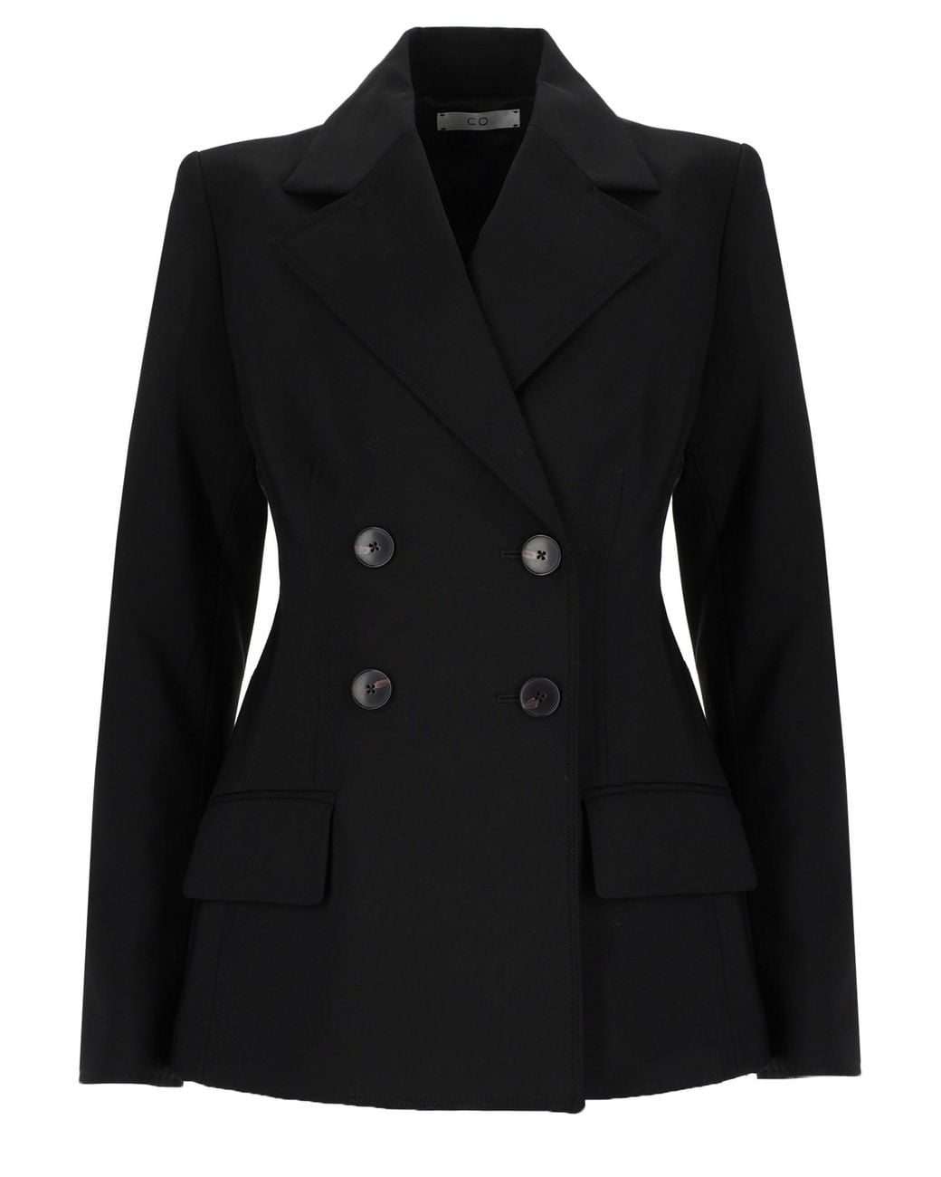 Co. Black Blazer Doppiopetto