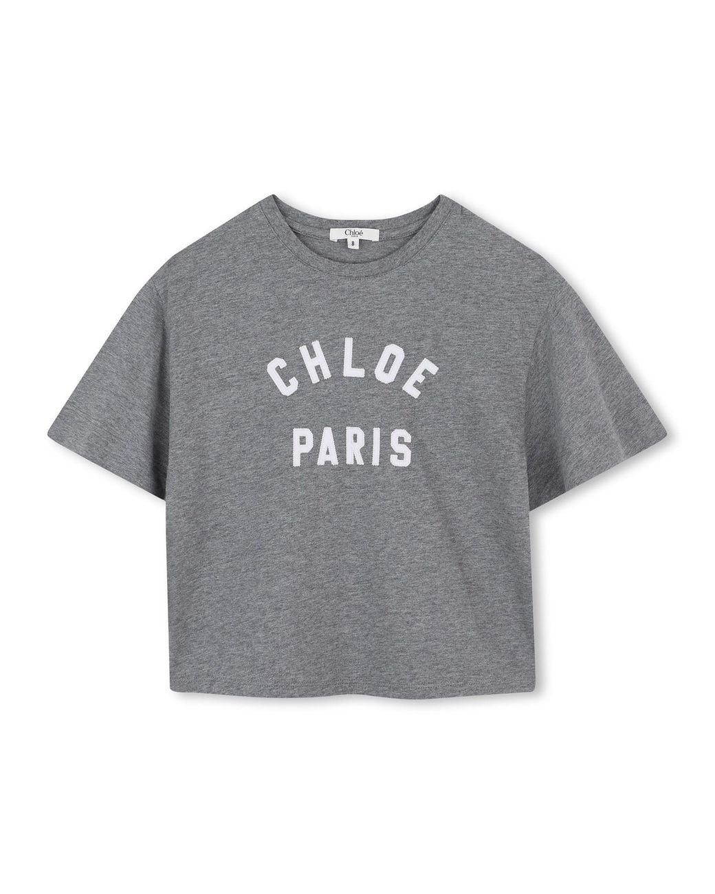 Chloé Gray T-Shirt With Logo
