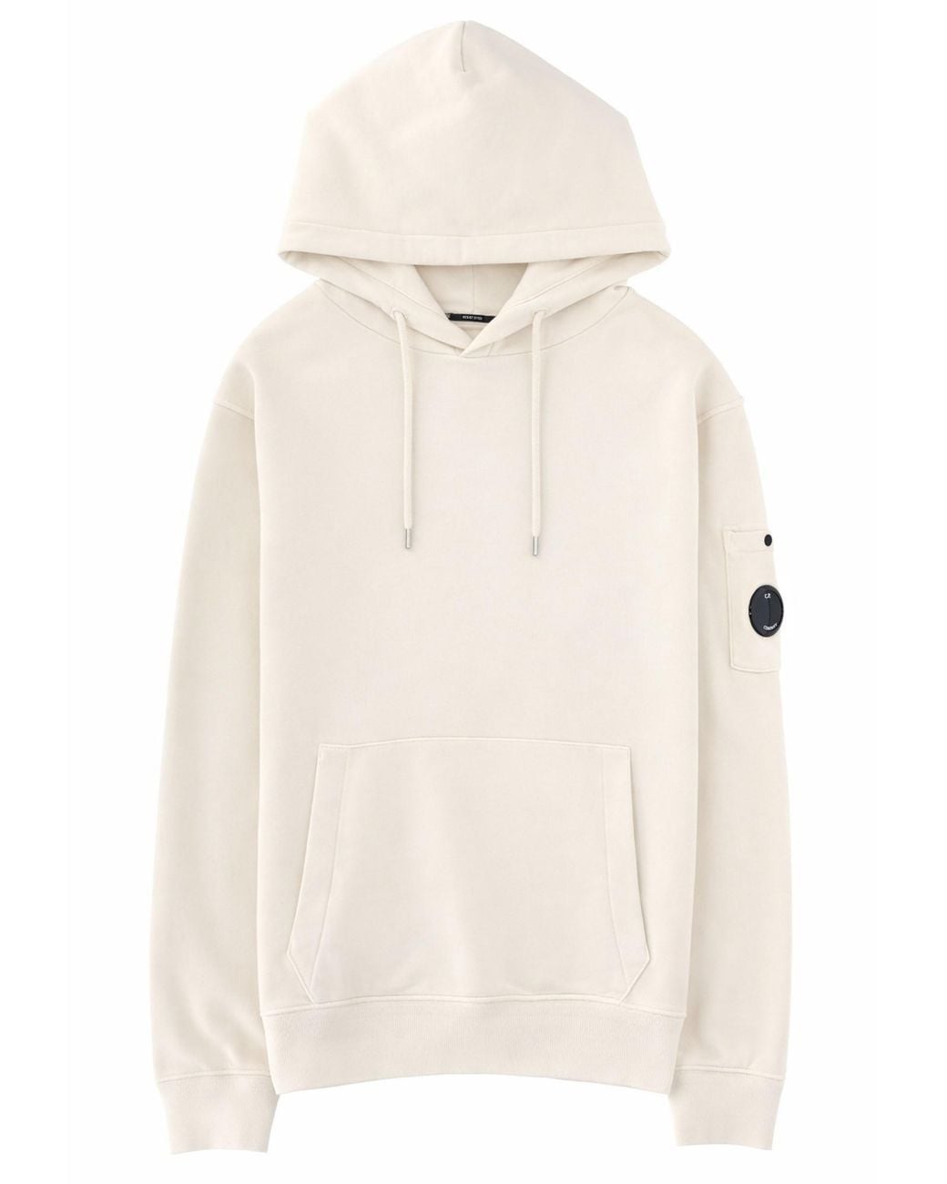 C P Company Natural Hooded Sweatshirt Cotton Sweatshirts for men