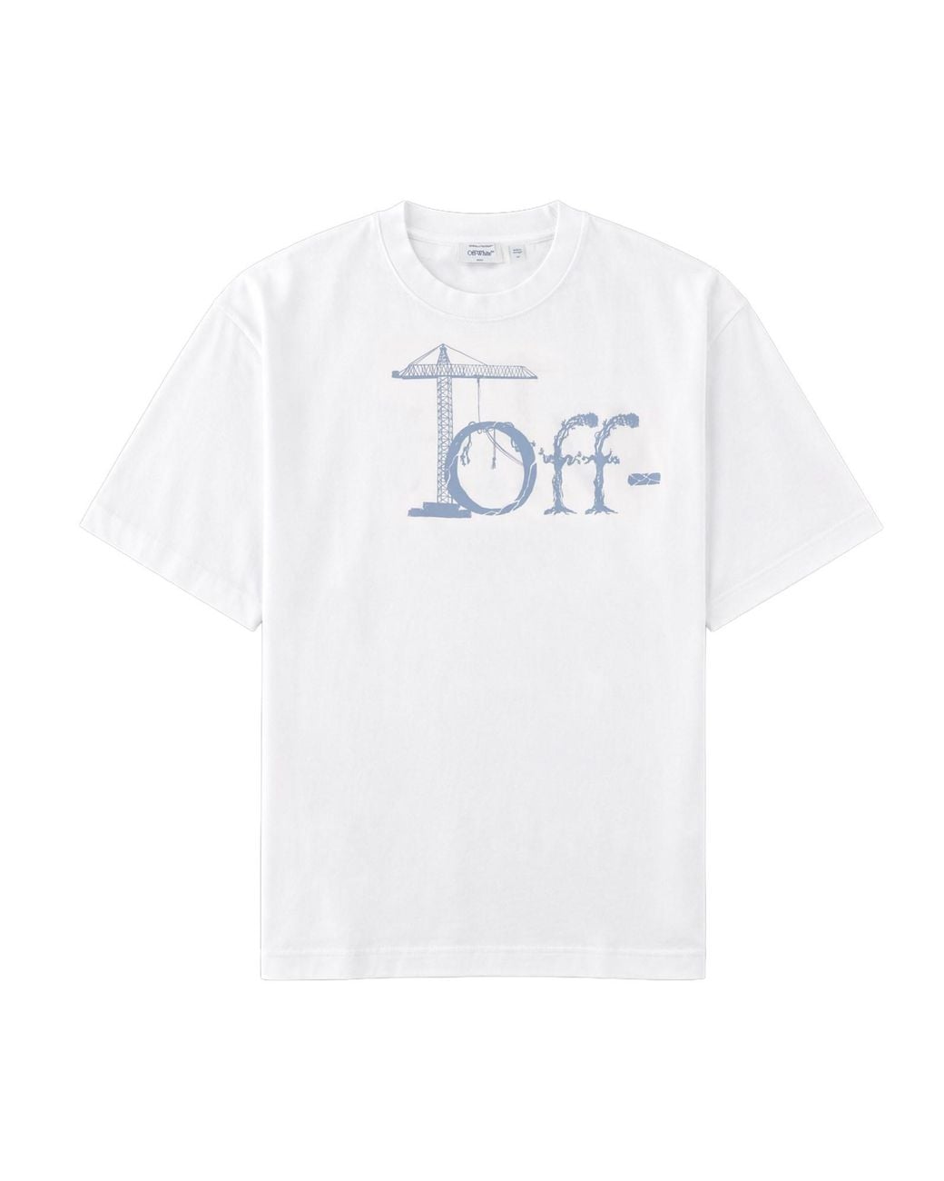 Off-White c/o Virgil Abloh White T-Shirt Con Logo for men