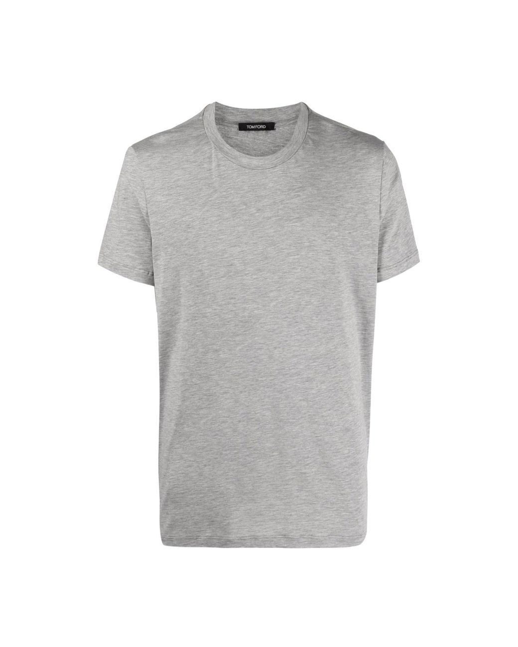Tom Ford Gray Crew Neck T-Shirt for men