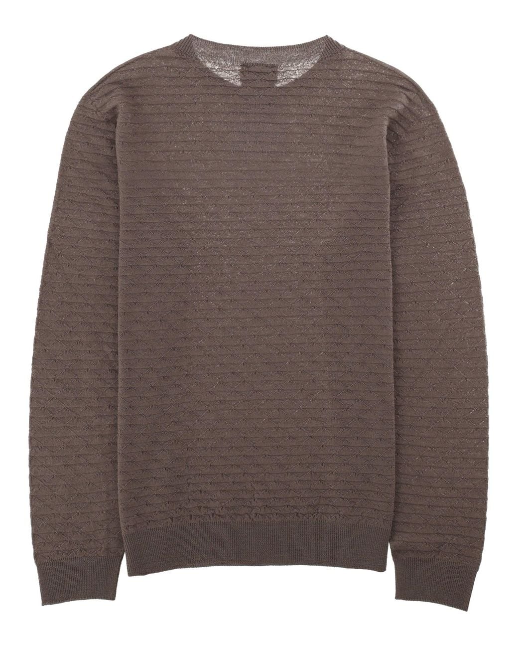 Giorgio Armani Brown Maglia Girocollo for men