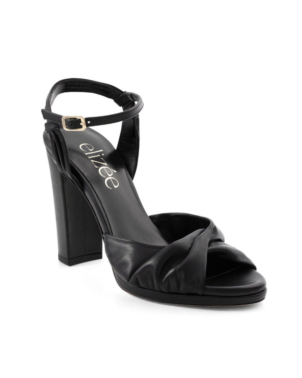 Elizee Black Simone Sandal