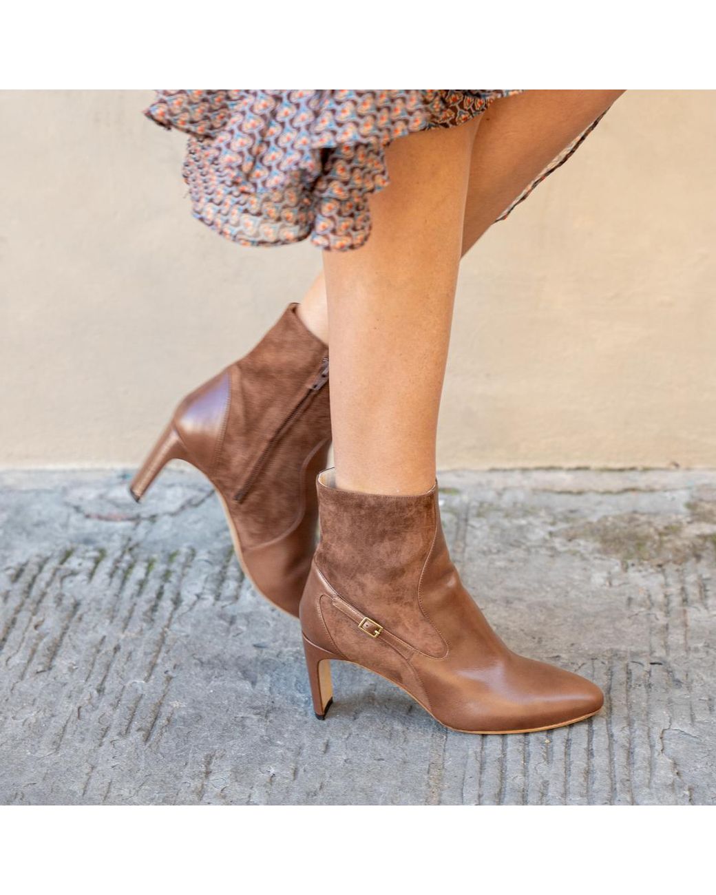 Elizee Brown Cora Bootie