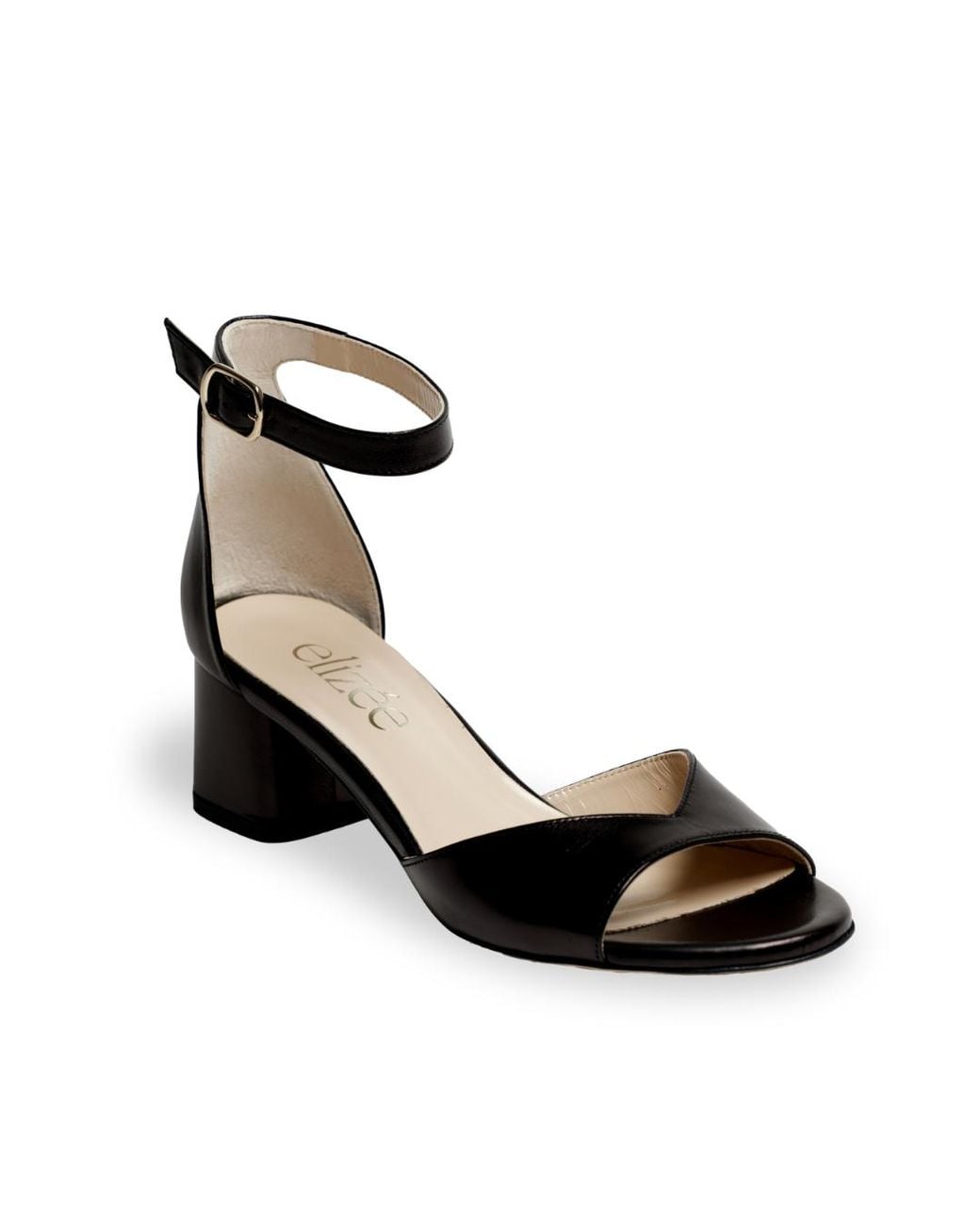 Elizee Black Chiara Sandal