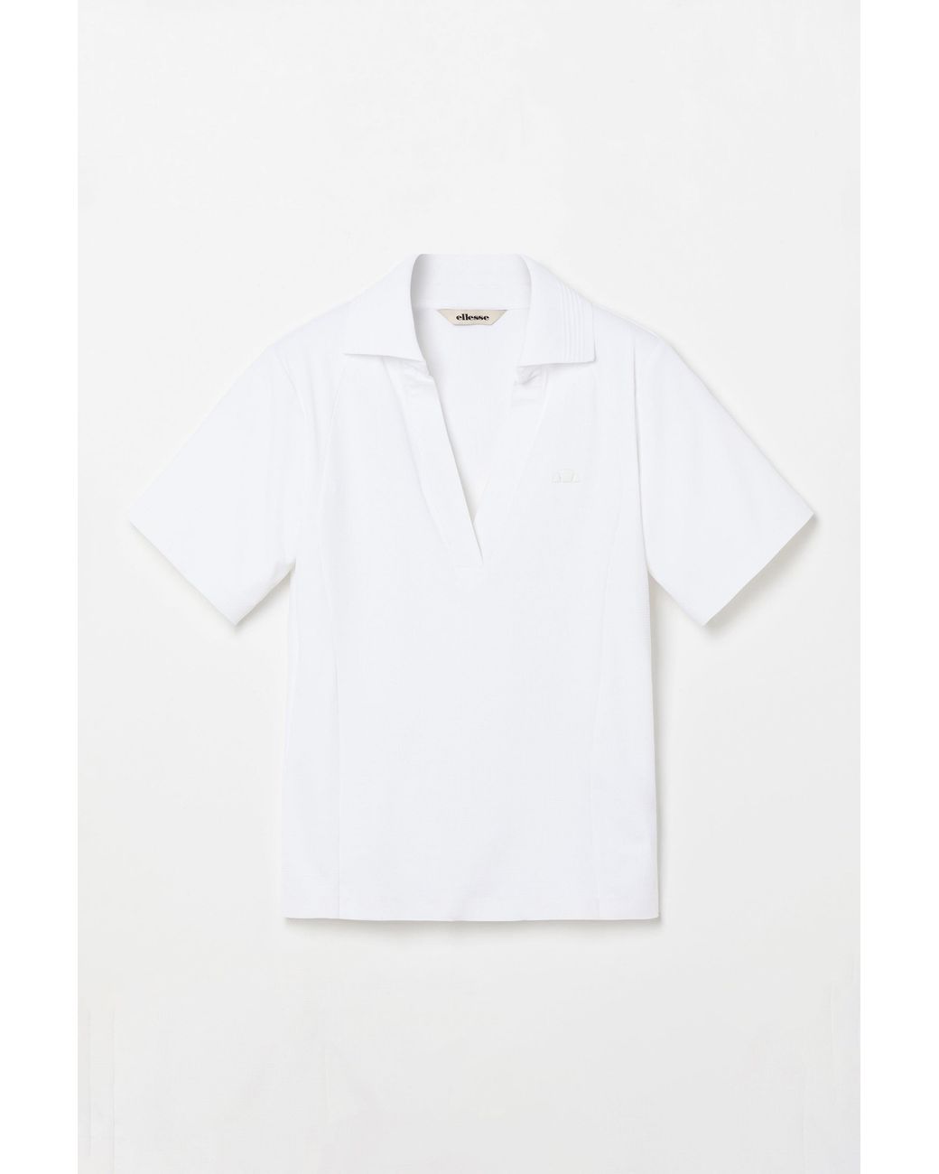 Ellesse White Tulle Polo