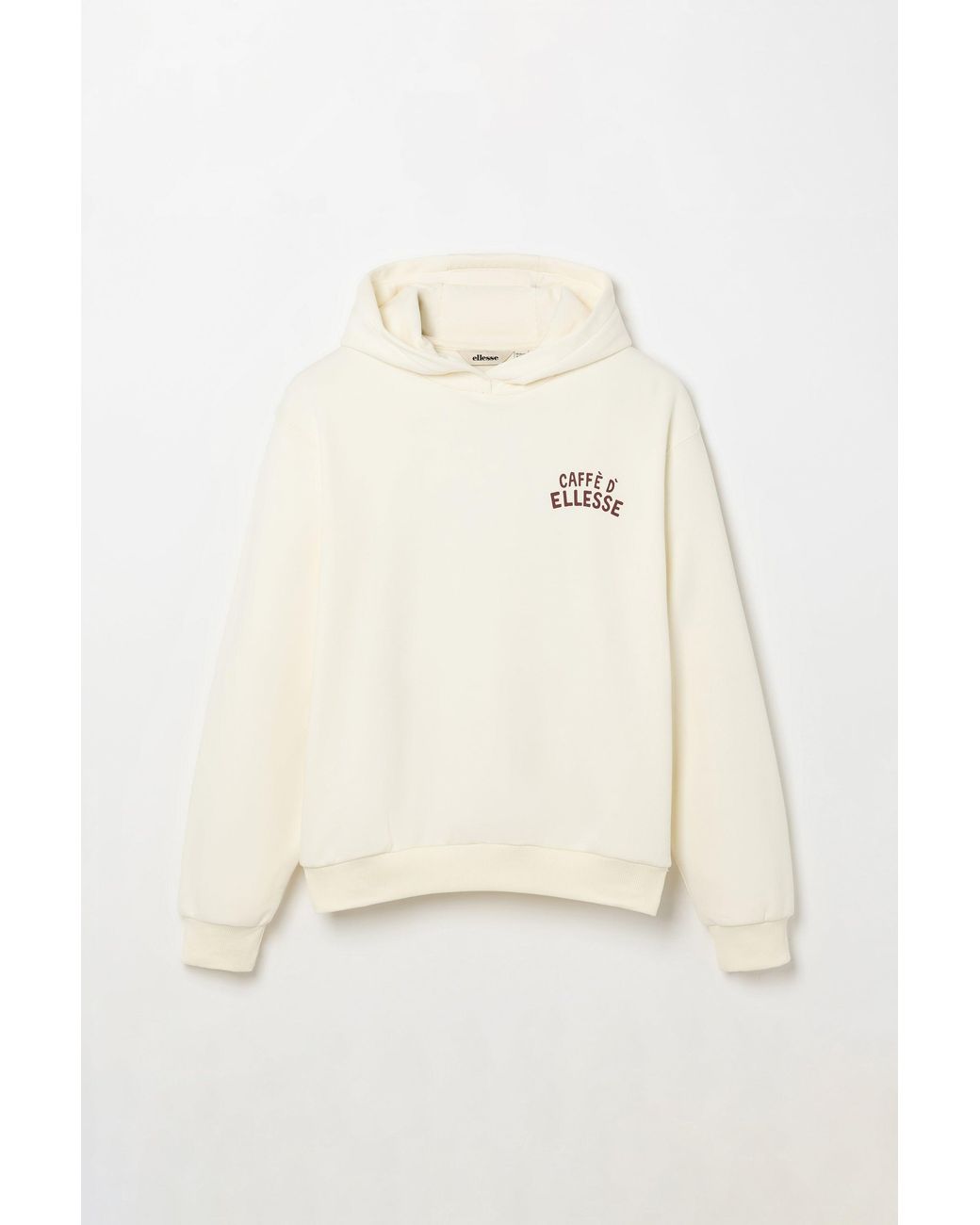 Ellesse Natural Caffe Hoodie Ecru