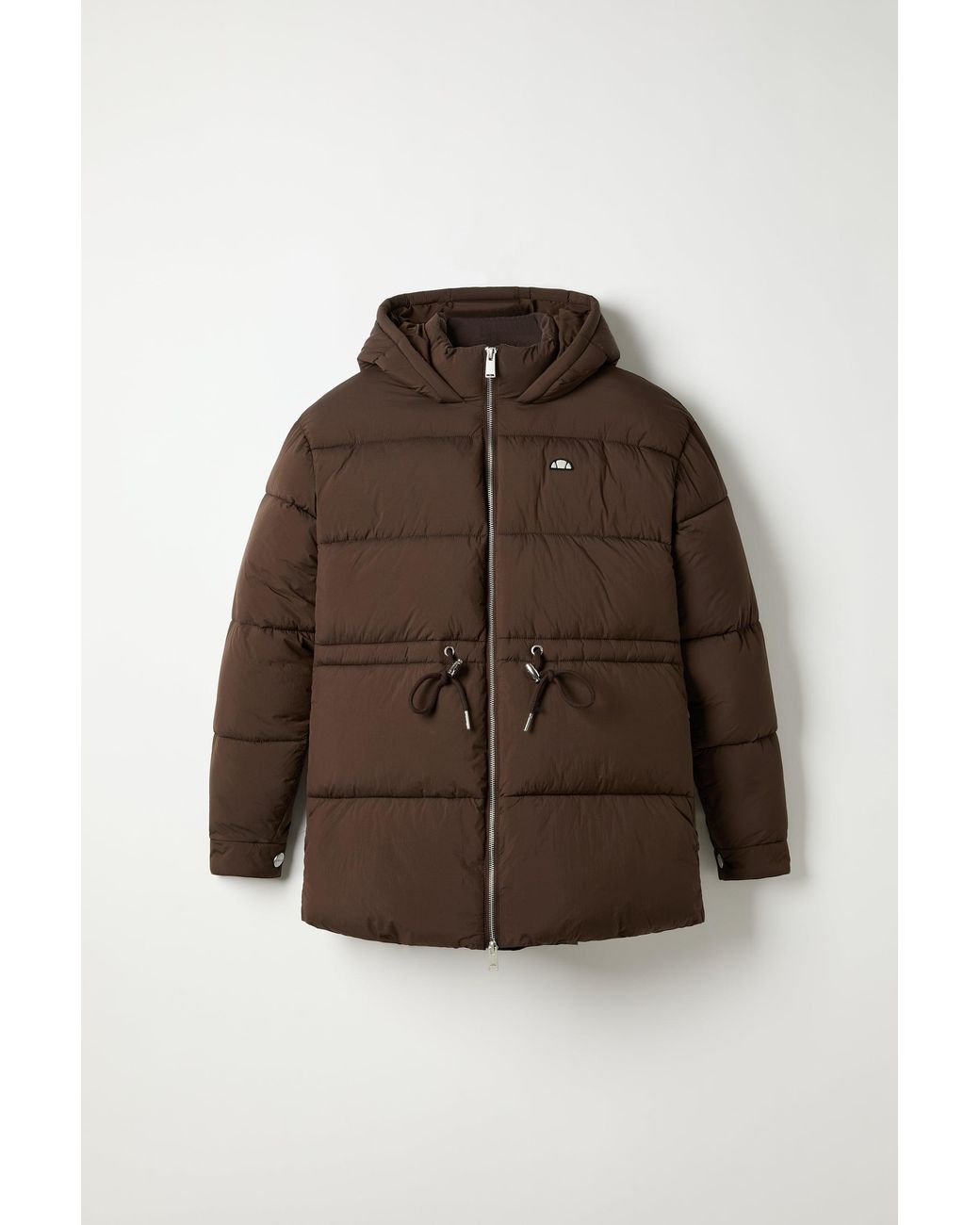 Ellesse Brown Verita Padded Jacket Dark