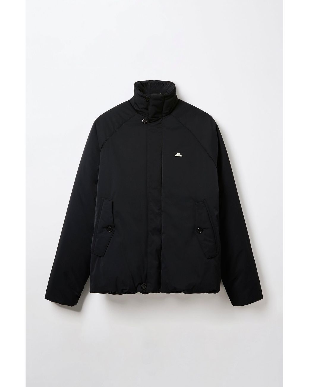 Ellesse Black Fabianos Padded Jacket for men