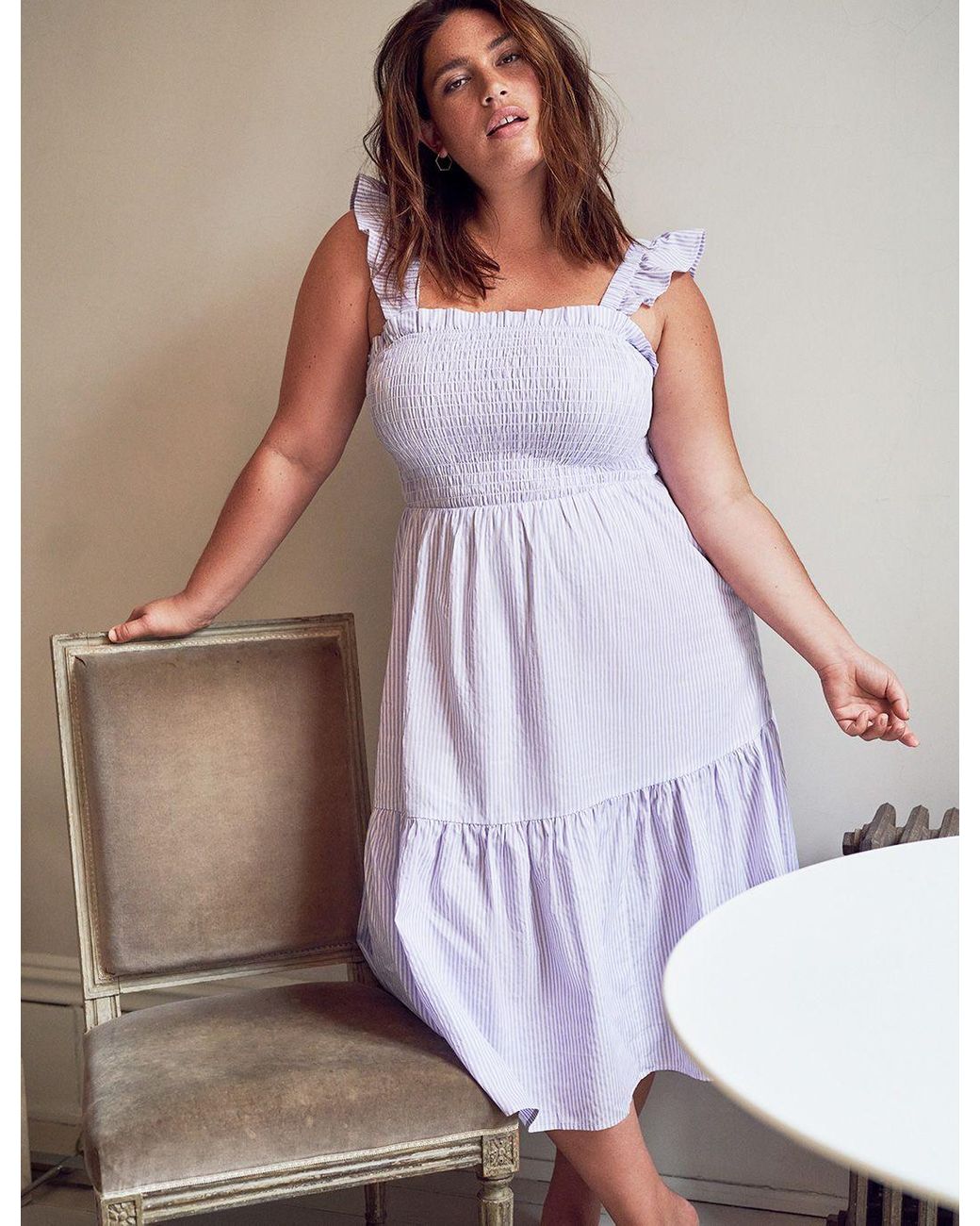 ruffle day dress