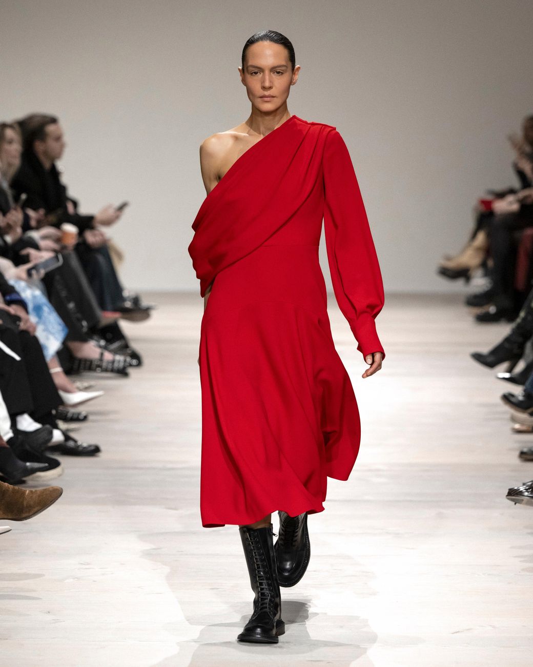 Emilia Wickstead Red Sehima Dress