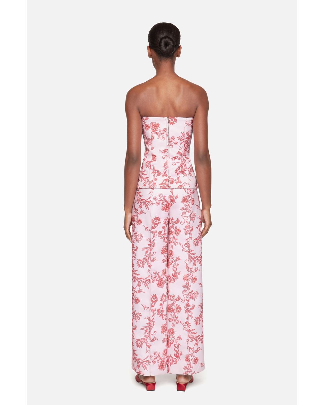 Emilia Wickstead Pink Kerina Top