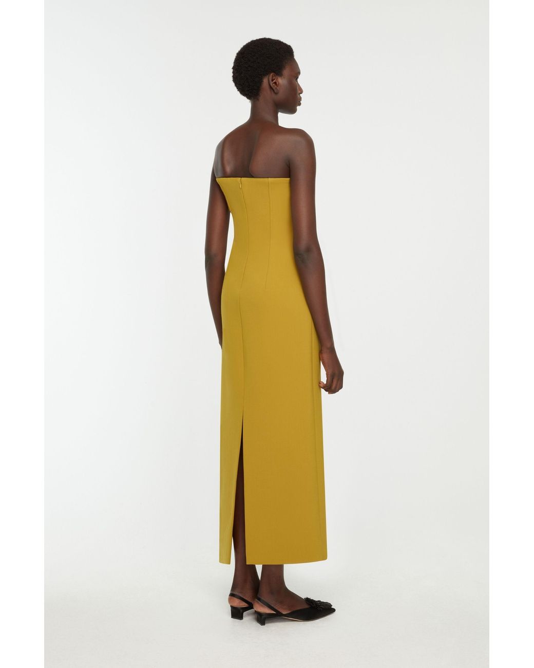 Emilia Wickstead Yellow Zenovia Dress
