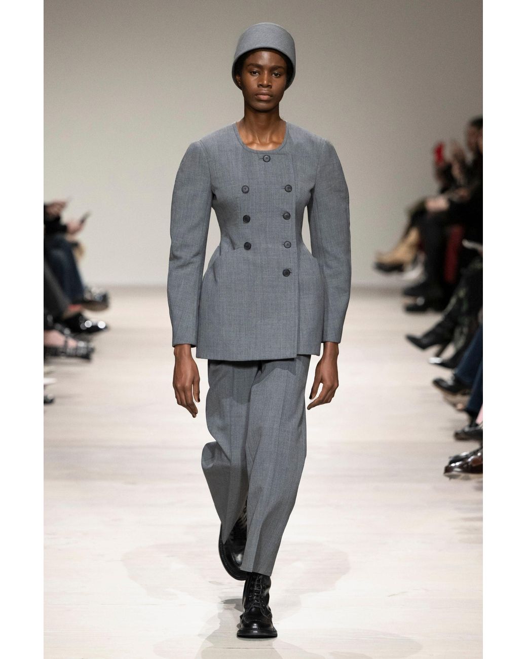 Emilia Wickstead Gray Dalva Jacket