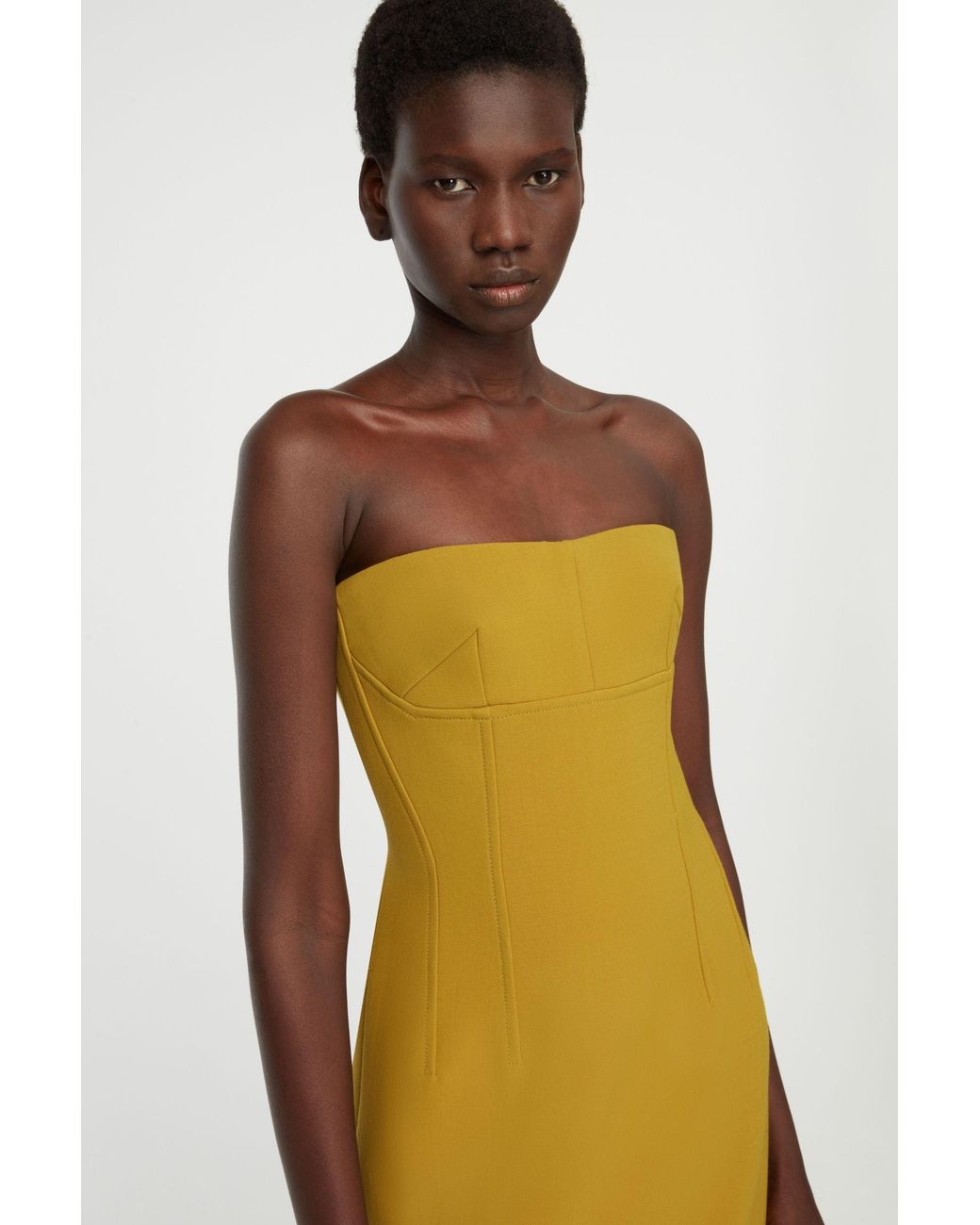 Emilia Wickstead Yellow Zenovia Dress