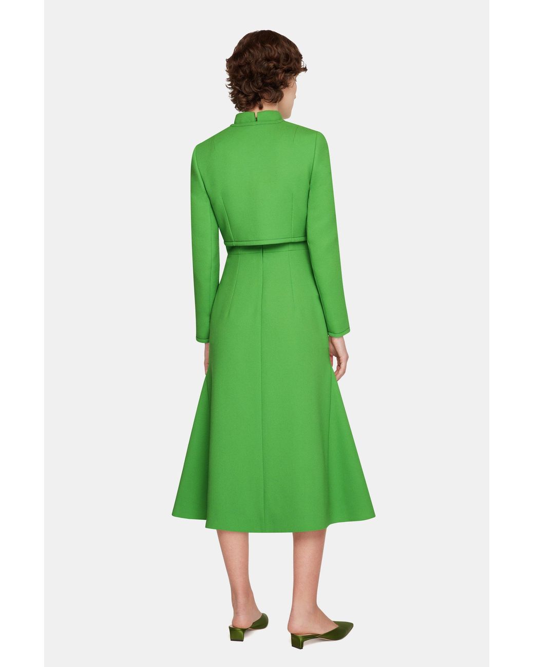 Emilia Wickstead Green Lizette Jacket