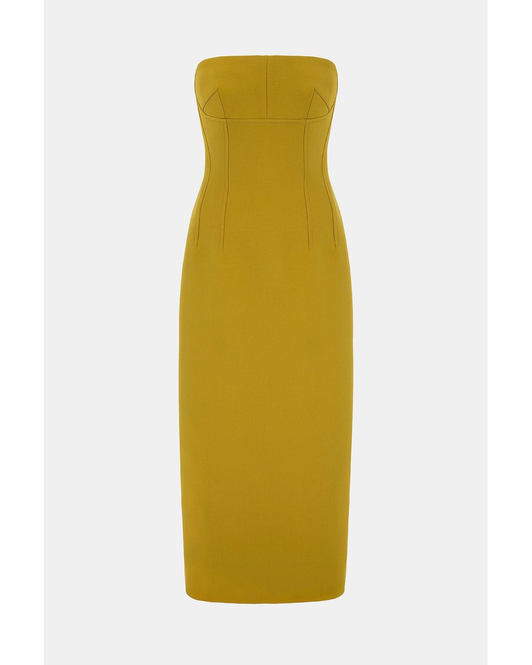 Emilia Wickstead Yellow Zenovia Dress
