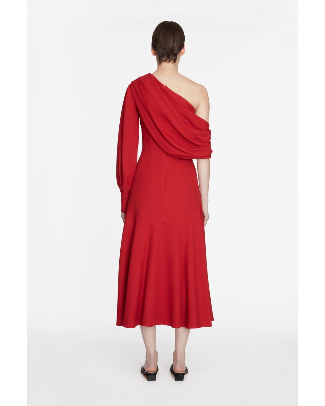 Emilia Wickstead Red Sehima Dress