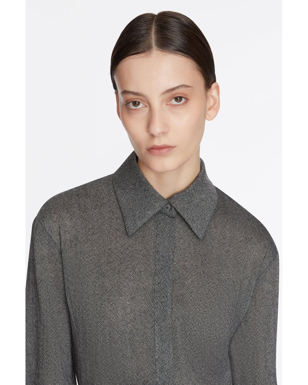 Emilia Wickstead Blue Bergman Top