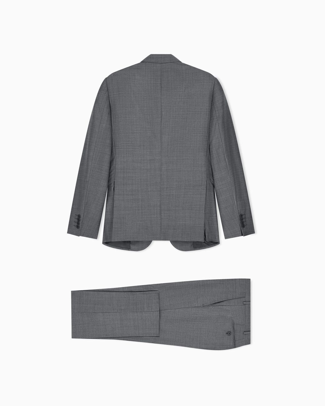 Emporio Armani Gray Lined Suit for men