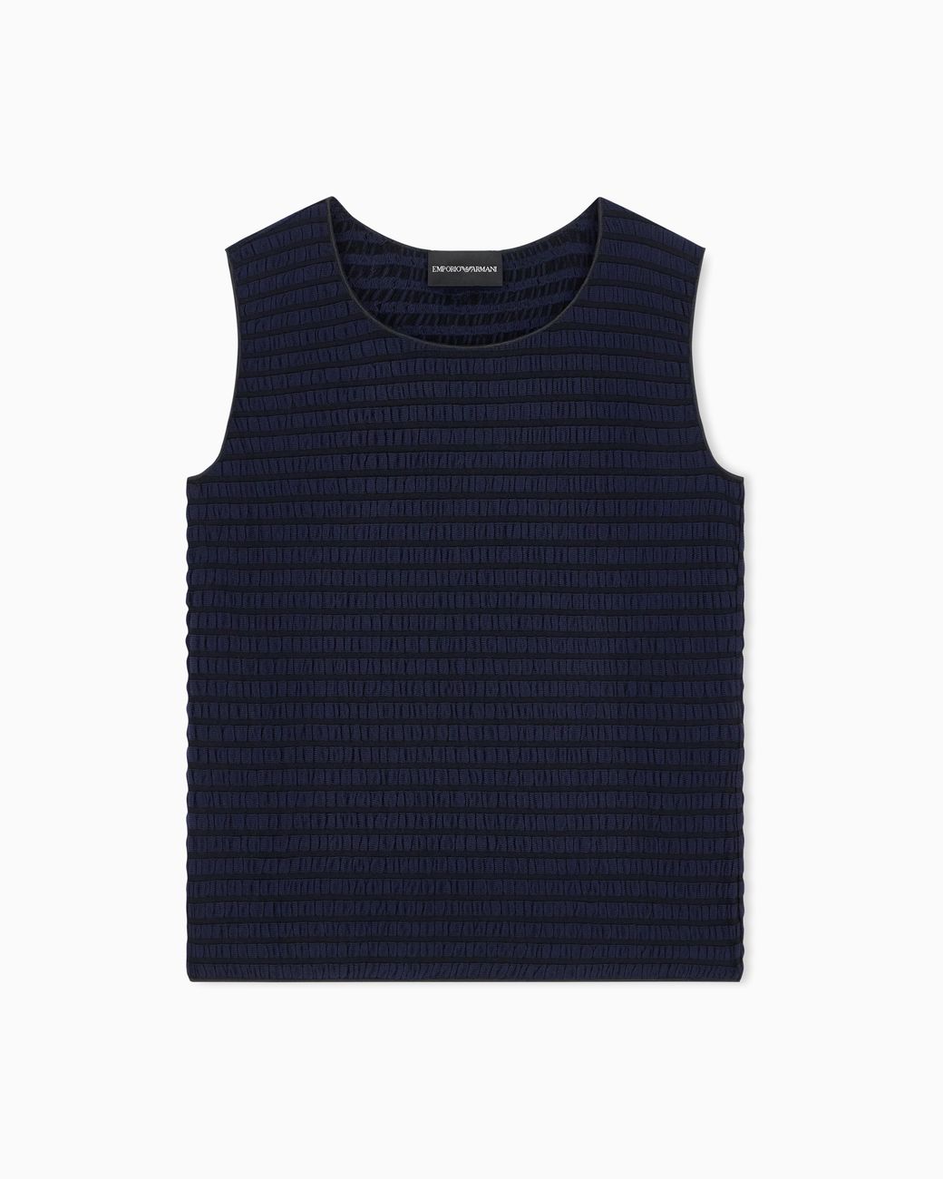 Emporio Armani Blue Slim Fit Top