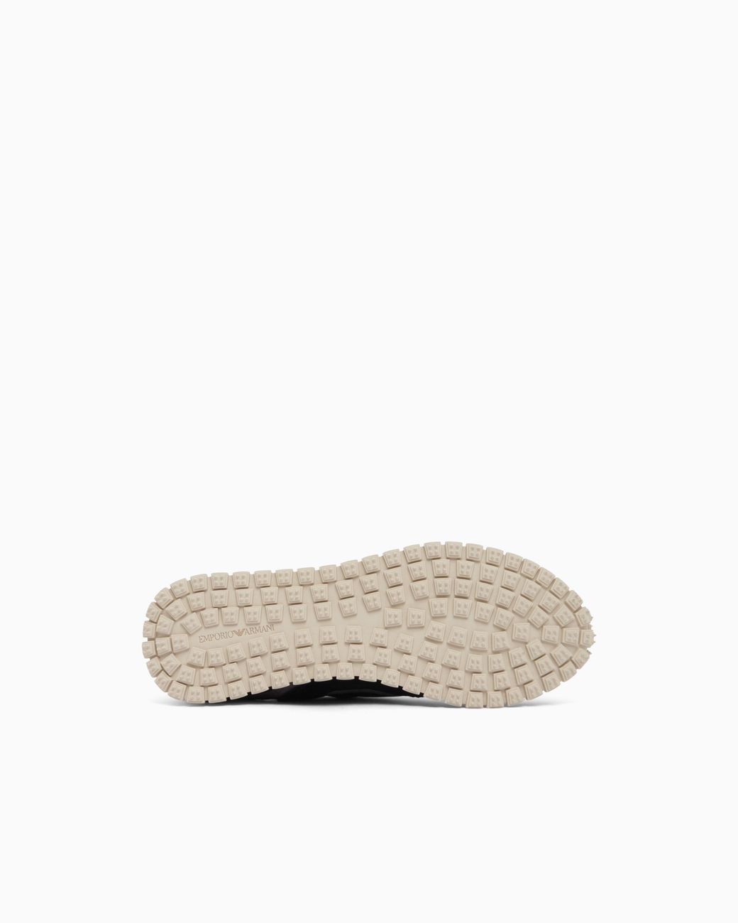 Emporio Armani Black Suede And Nylon Sneakers Hong Kong Capsule Collection for men