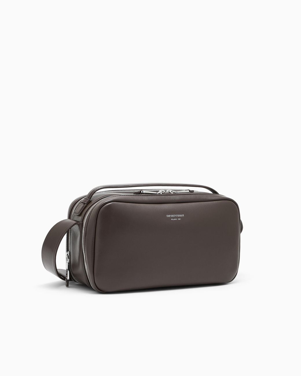Emporio Armani Gray Bauletto Bag