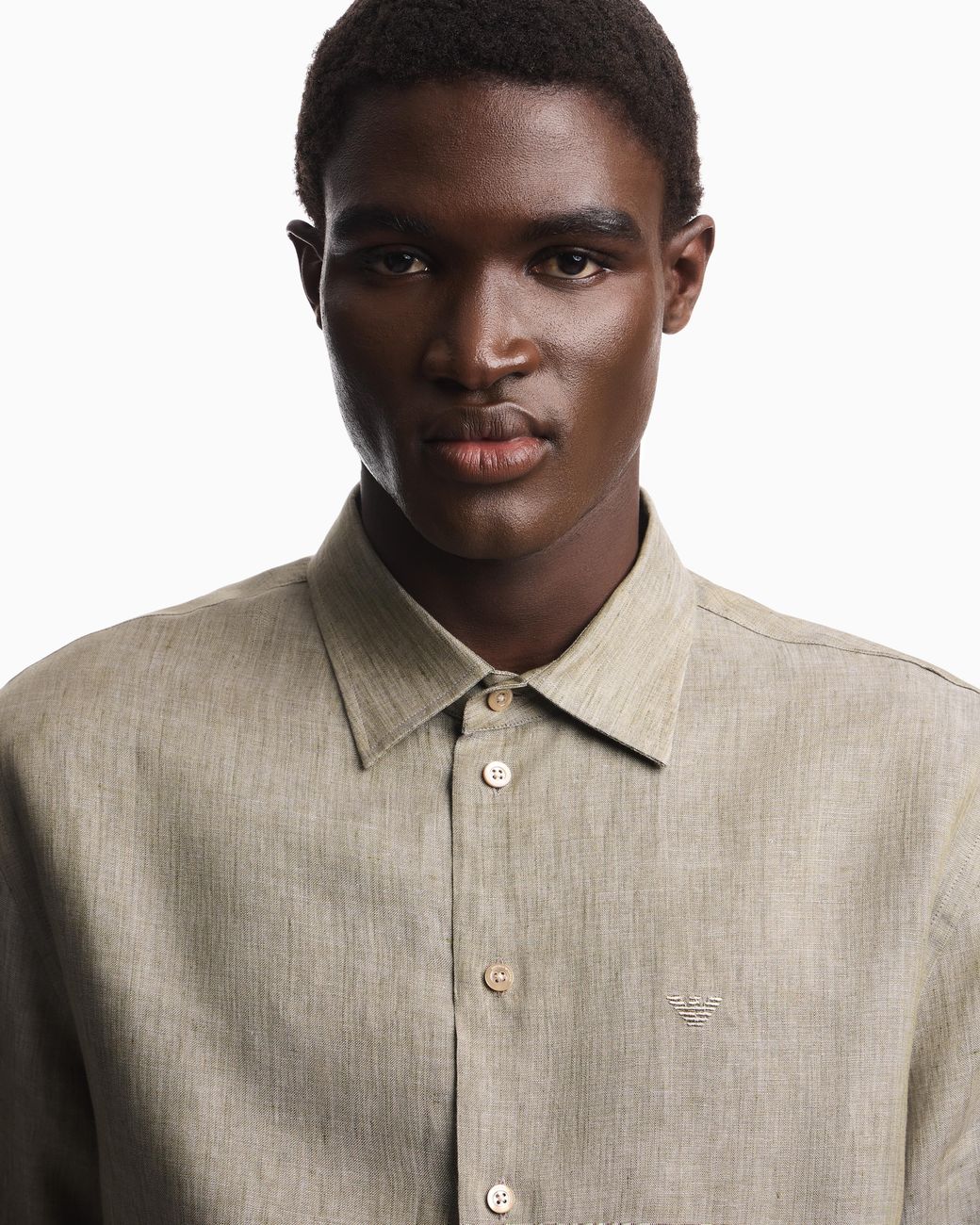 Emporio Armani Natural Shirt for men