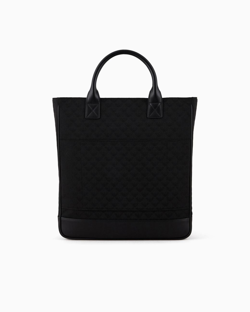 Emporio Armani Black Nylon Tote Bag for men