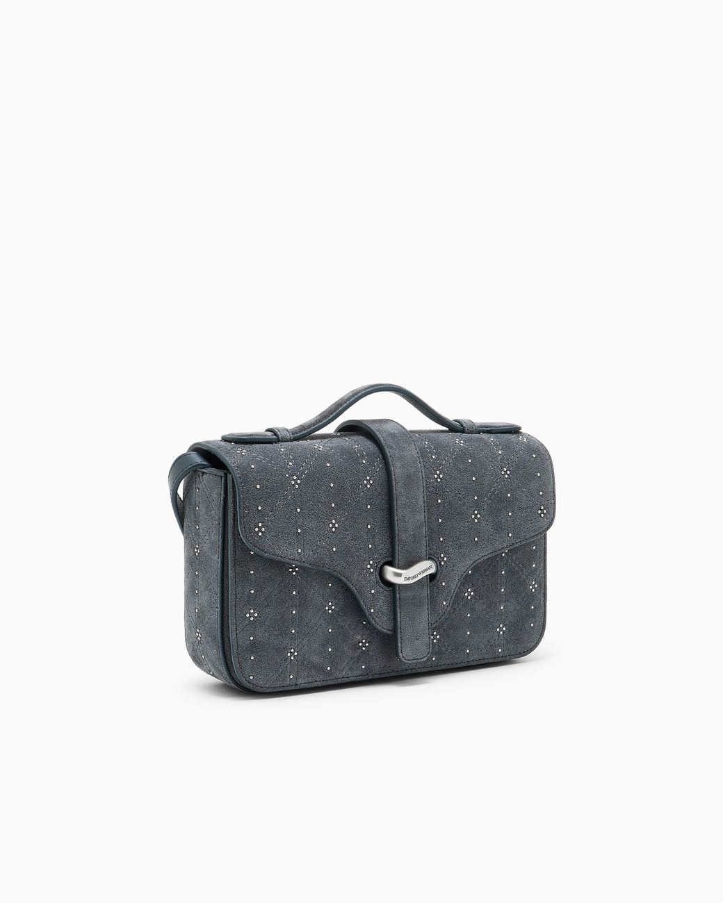 Emporio Armani Blue Top Handle Bag
