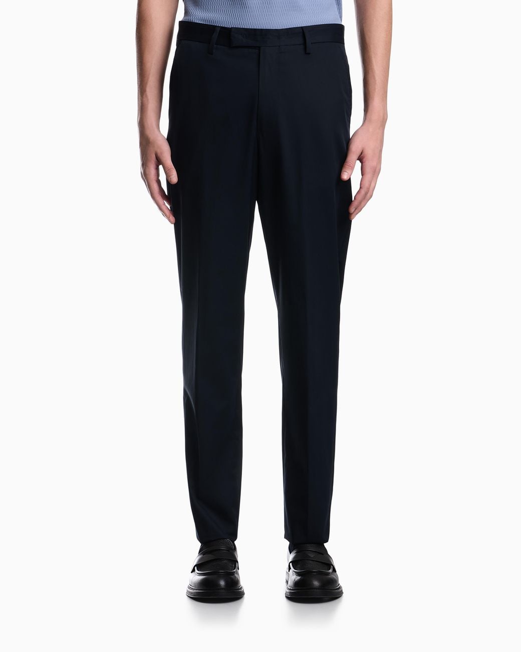 Emporio Armani Blue Trousers for men