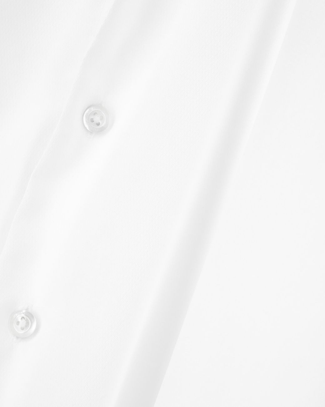 Emporio Armani White Cotton Dress Shirt With A Pointed Collar And Buttoned Cuffs for men