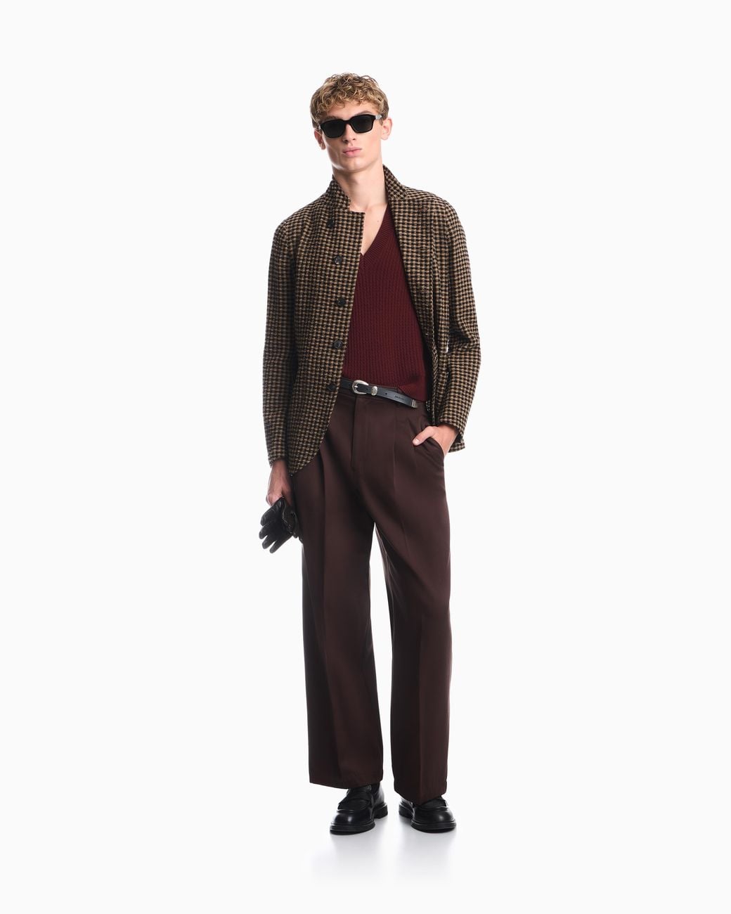 Emporio Armani Green Unlined Blazer for men
