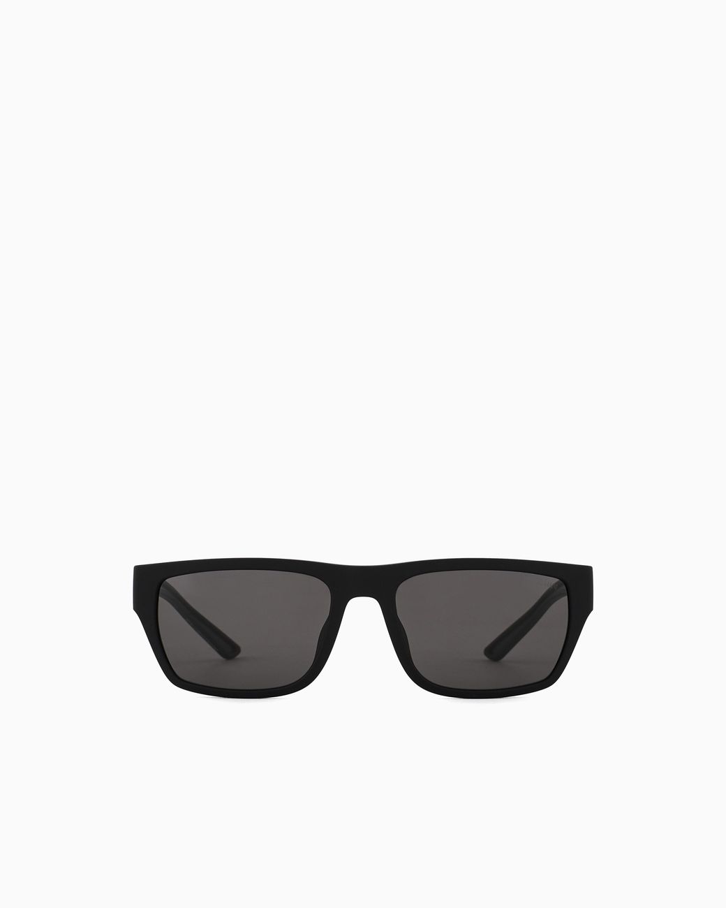 Emporio Armani Black Rectangular Sunglasses for men