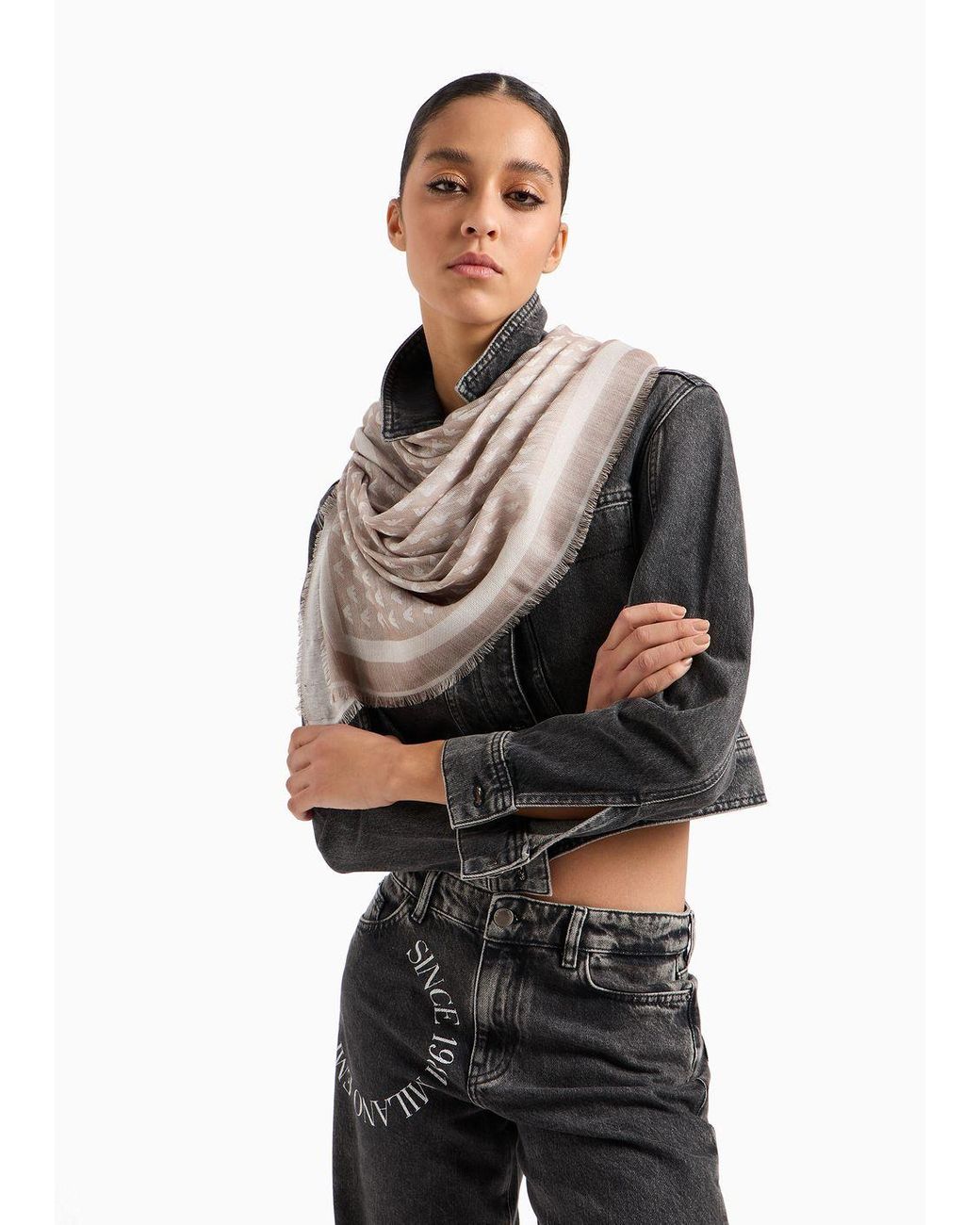 Emporio top armani foulard