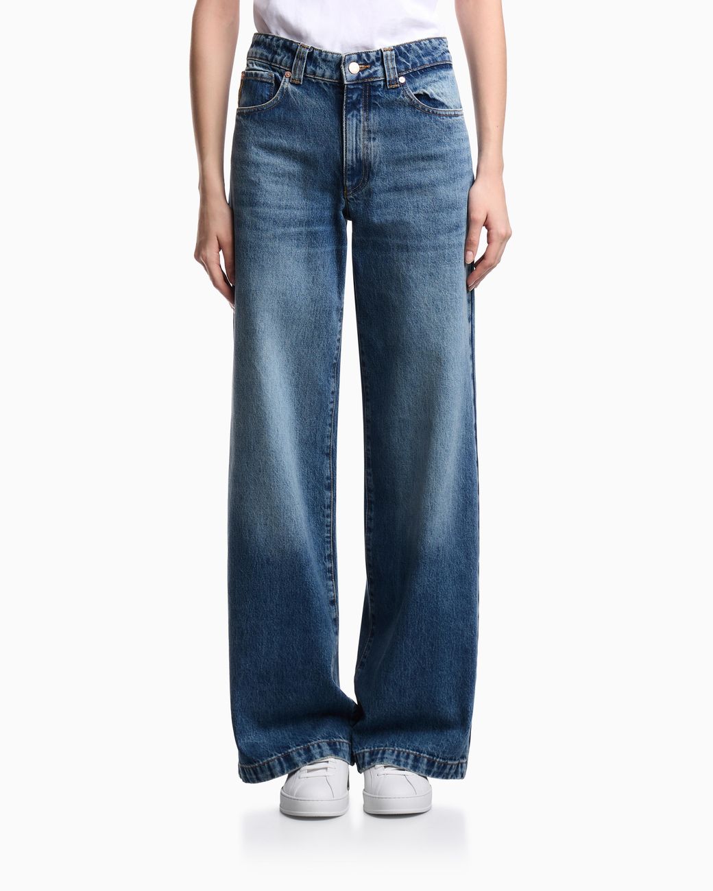 Emporio Armani Blue Armani Jeans J4J Straight-Fit Denim Jeans