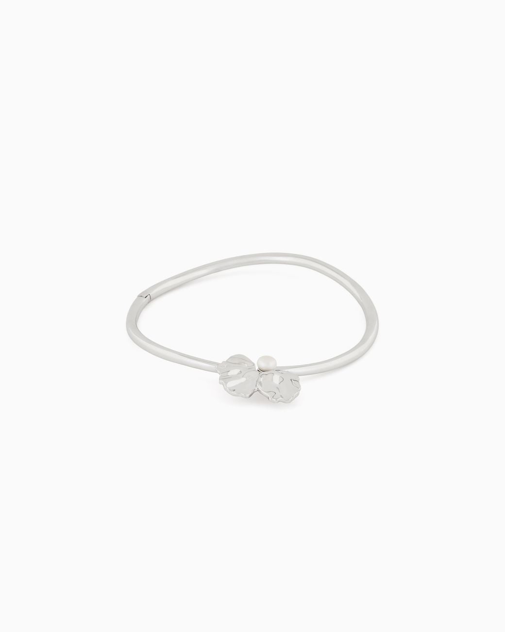 Emporio Armani White Pearl Collar Necklace