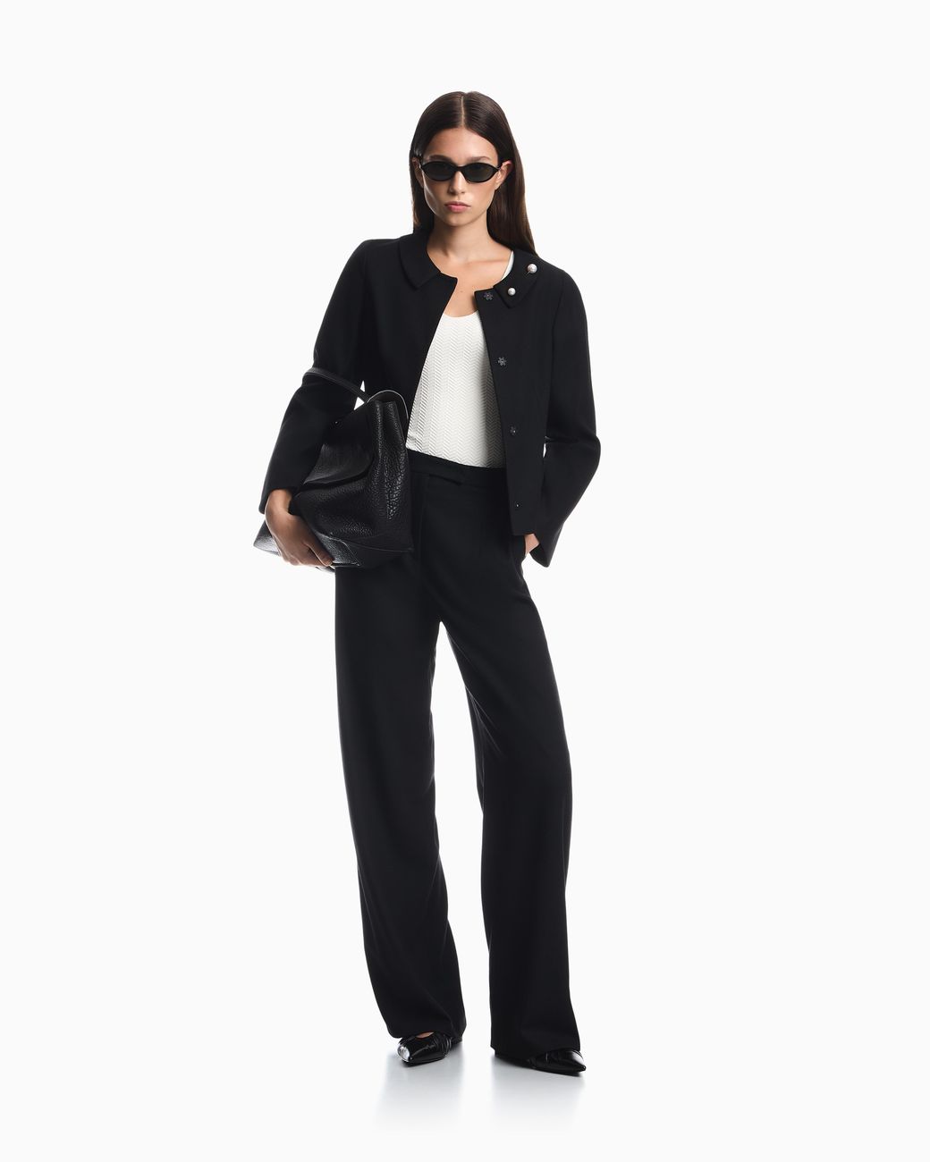 Emporio Armani Natural Slim-Fit Shirt
