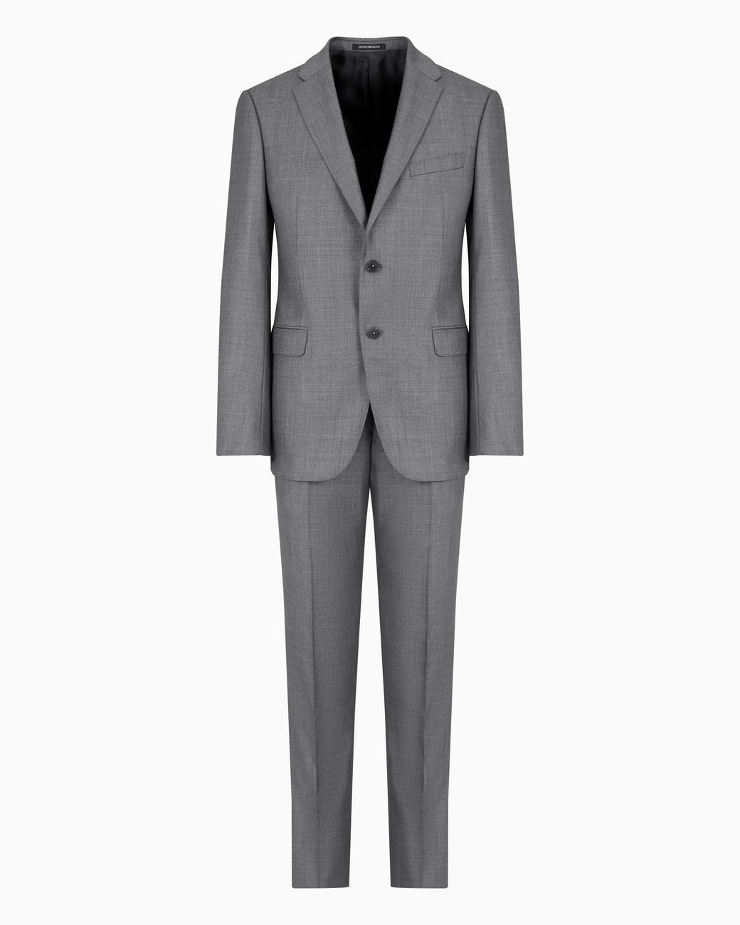 Emporio Armani Gray Single Breasted Suit for men