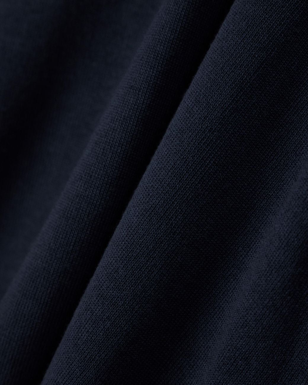 Emporio Armani Blue Shaved Virgin Wool Polo Neck Sweater for men