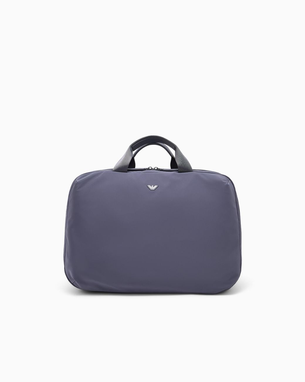 Emporio Armani Blue Backpack With Breathable Mesh And Bonded Leather Details for men